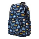 Universal by Loungefly Full-Size Nylon Rucksack Back to the Future 40th Anniversary - Smalltinytoystore