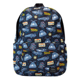 Universal by Loungefly Full-Size Nylon Rucksack Back to the Future 40th Anniversary - Smalltinytoystore