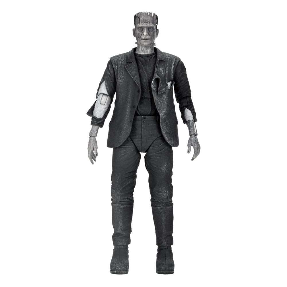 Universal Monsters Actionfigur Ultimate Frankenstein's Monster (Bride of Frankenstein) (B&W) 18 cm - Smalltinytoystore