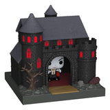 Universal Monsters Bitty POP! Towns Vinyl Figur Dracula with Castle - Smalltinytoystore