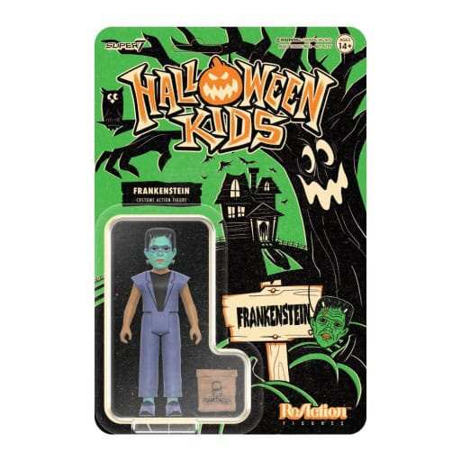 Universal Monsters Halloween Kids ReAction Actionfigur Frankenstein (Universal Monsters) 10 cm - Smalltinytoystore