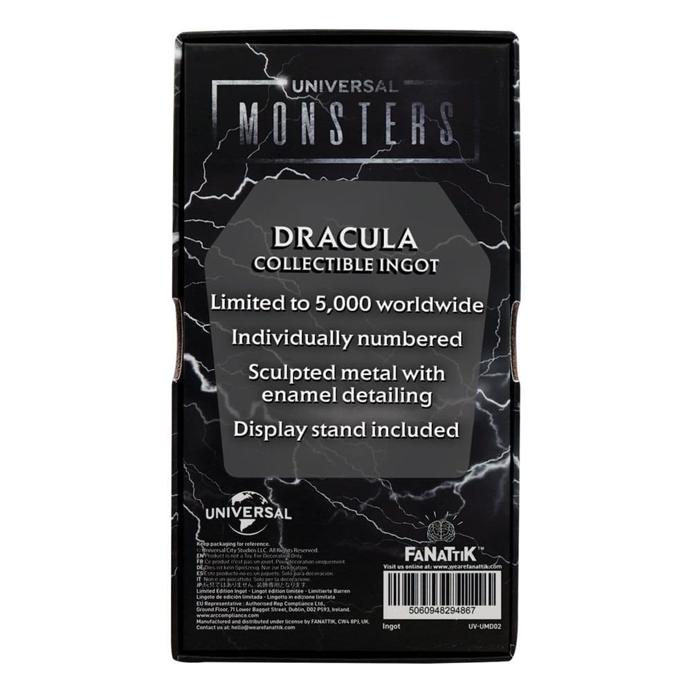 Universal Monsters Metallbarren Dracula Limited Edition - Smalltinytoystore