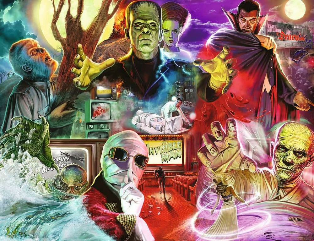 Universal Monsters Puzzle (2000 Teile) - Smalltinytoystore