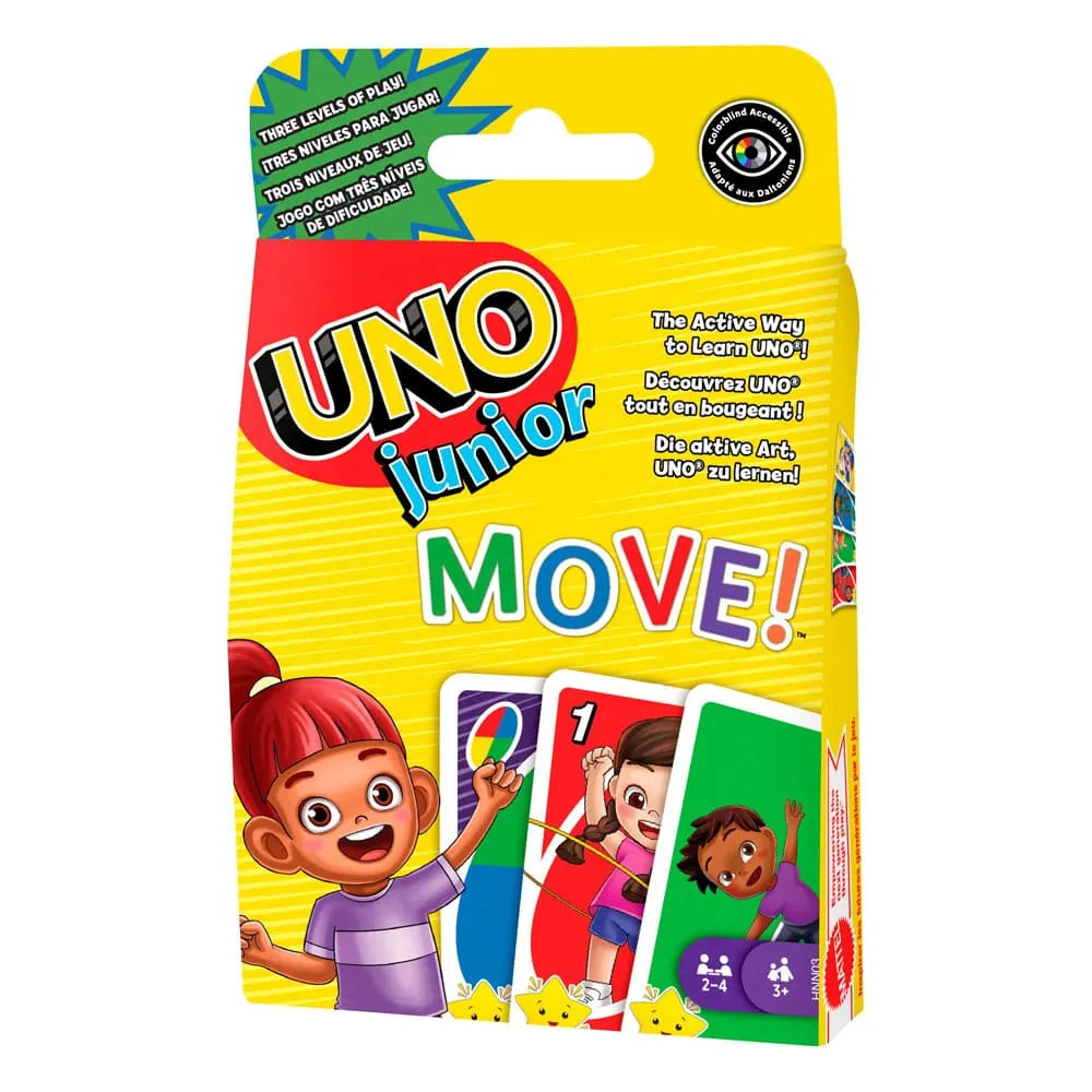 UNO Junior Move! Kartenspiel - Smalltinytoystore