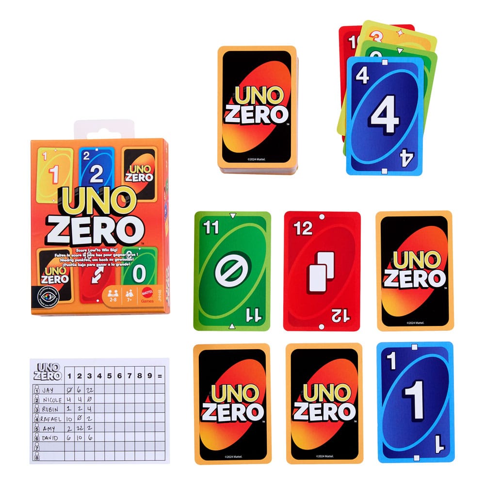 UNO Zero Kartenspiel - Smalltinytoystore