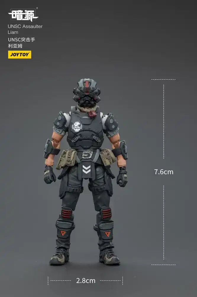 UNSC Dark Source Actionfigur Assaulter Liam 7 cm - Smalltinytoystore
