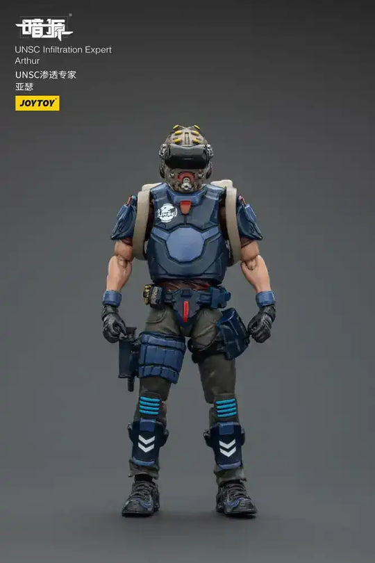 UNSC Dark Source Actionfigur Infiltration Expert Arthur 7 cm - Smalltinytoystore