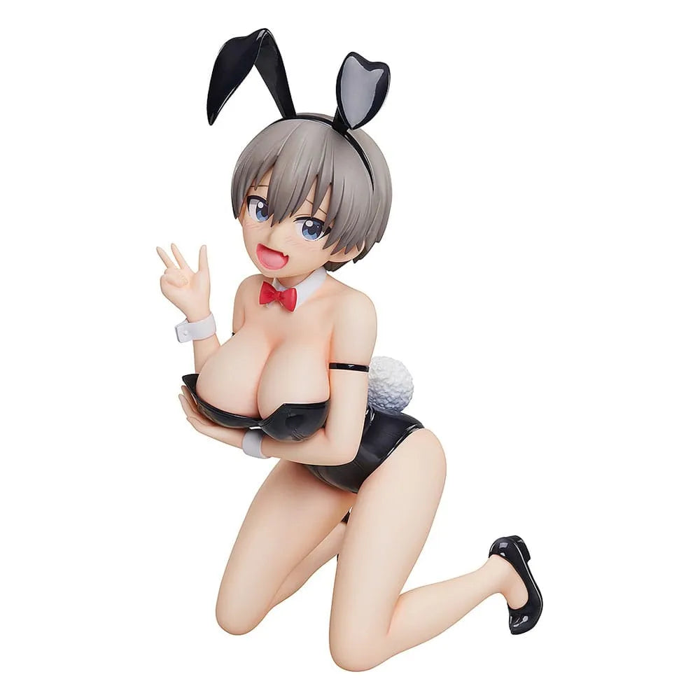 Uzaki-chan Wants to Hang Out! PVC Statue 1/4 Hana Uzaki Bare Leg Bunny Ver. 26 cm - Smalltinytoystore
