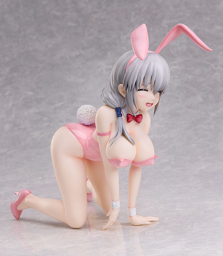 Uzaki-chan Wants to Hang Out! PVC Statue 1/4 Tsuki Uzaki: Bare Leg Bunny Ver. 22 cm - Smalltinytoystore