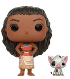 Vaiana POP! Disney Vinyl Figur Vaiana & Pua 9 cm - Smalltinytoystore
