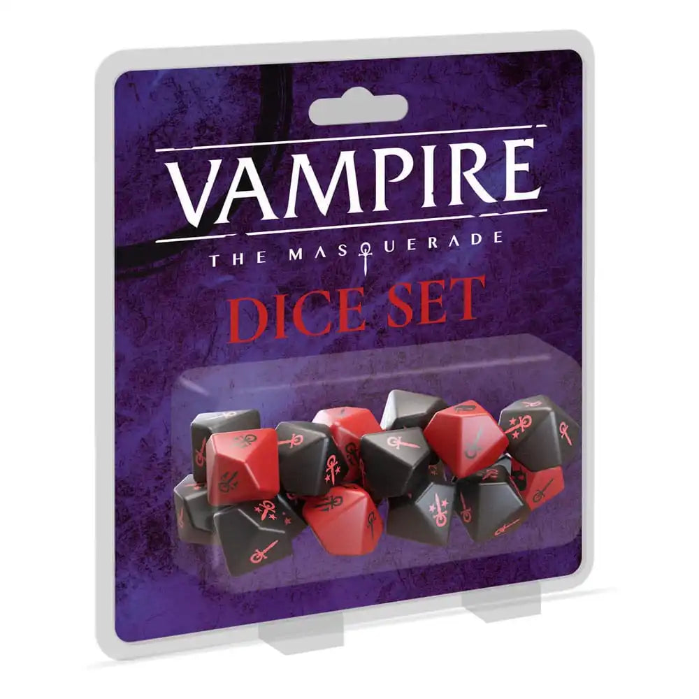 Vampire: The Masquerade 5th Edition RPG Würfel-Set - Smalltinytoystore