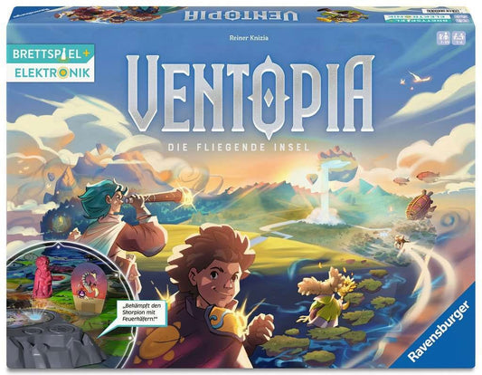 Ventopia - Die fliegende Insel Elektronisches Brettspiel *Deutsche Version* - Smalltinytoystore
