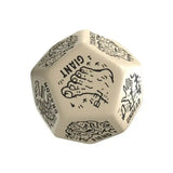 Viridian Würfel Jumbo Würfel Monster Generator Die D12 Beige