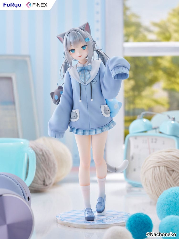 Virtual YouTuber F:NEX PVC Statue 1/7 Nachoneko 24 cm - Smalltinytoystore