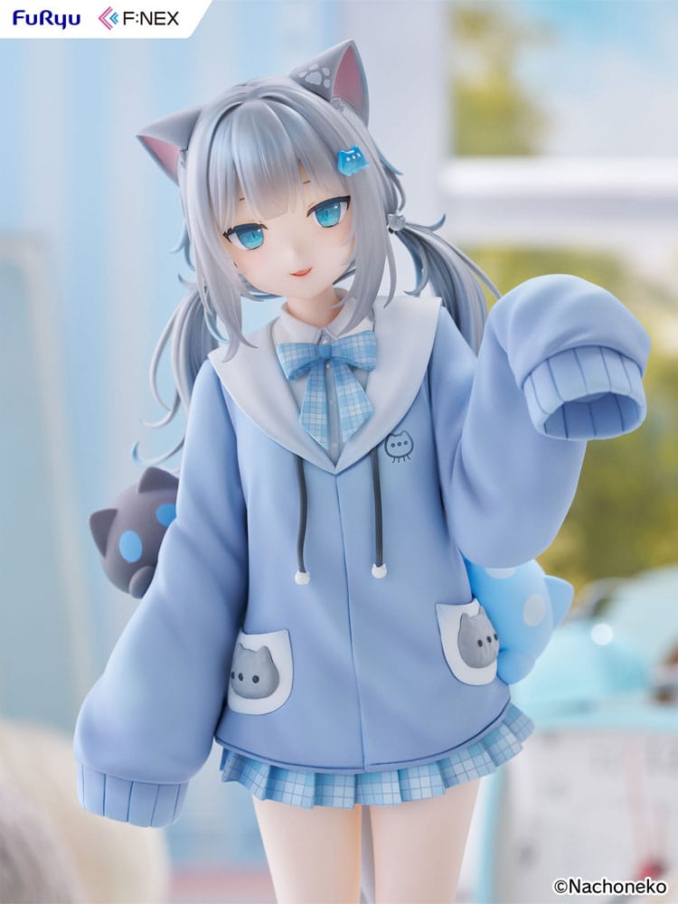 Virtual YouTuber F:NEX PVC Statue 1/7 Nachoneko 24 cm - Smalltinytoystore