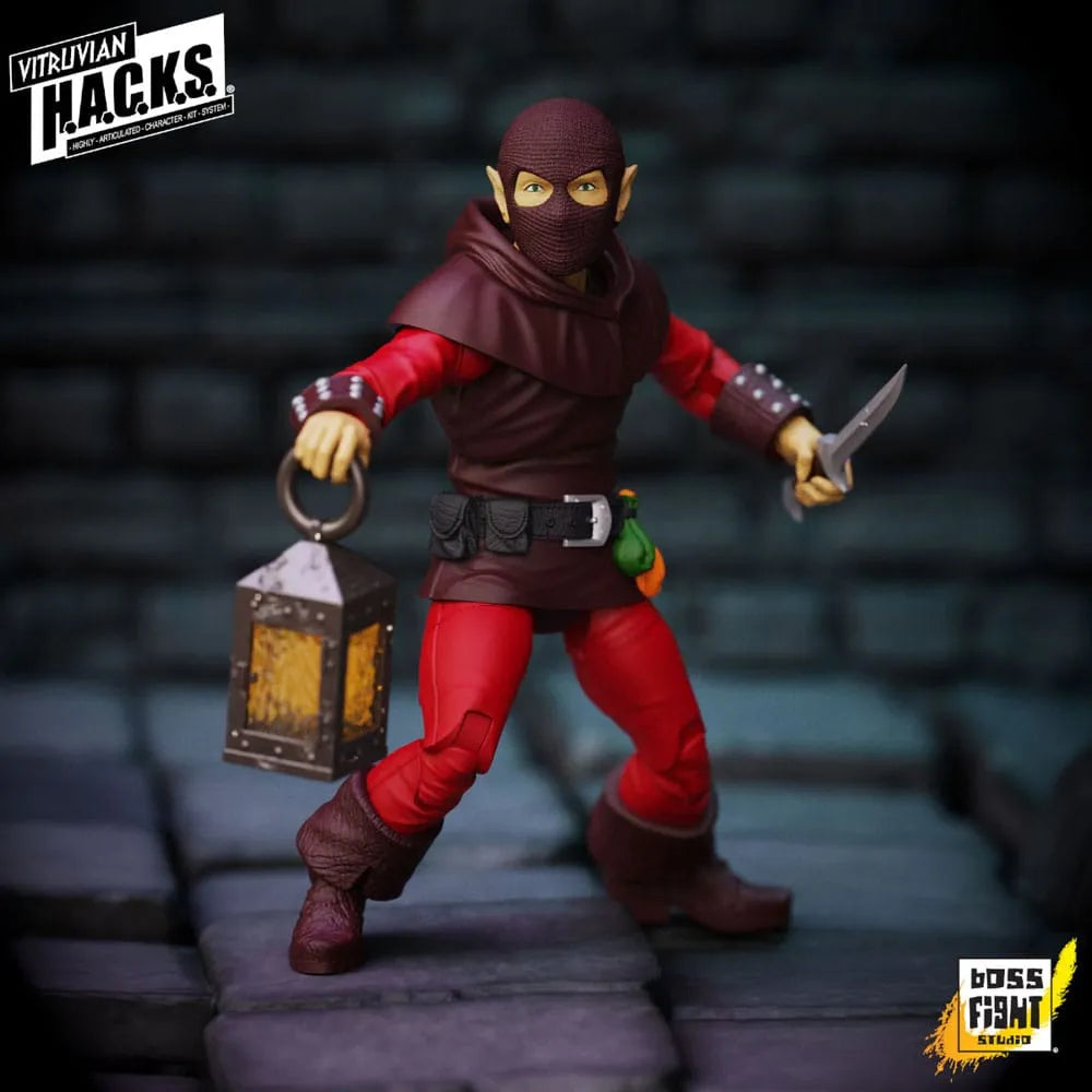 Vitruvian H.A.C.K.S. Actionfigur Halfling Scout Dwynn Dellos - Smalltinytoystore