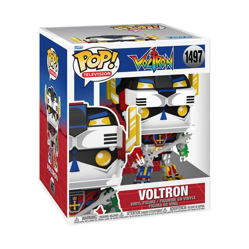 Voltron Super Sized POP! Animation Vinyl Figur Voltron(Retro) 15 cm - Smalltinytoystore