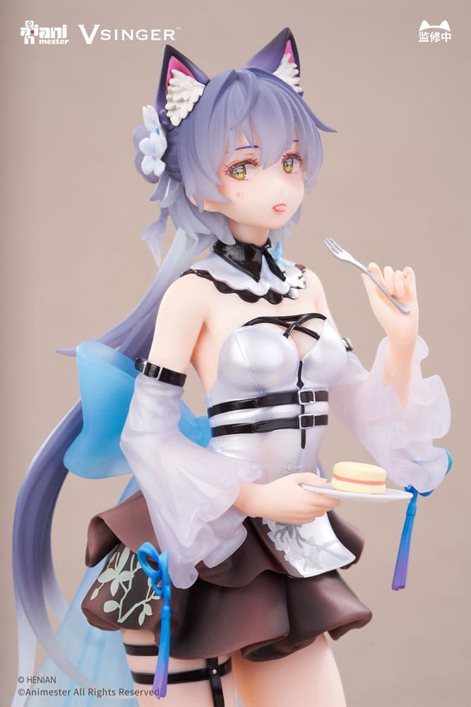 VSinger Luo Tianyi & Mo Qingxian Statue 1/7 Luo Tianyi Tea Time Melody Ver. 23 cm - Smalltinytoystore