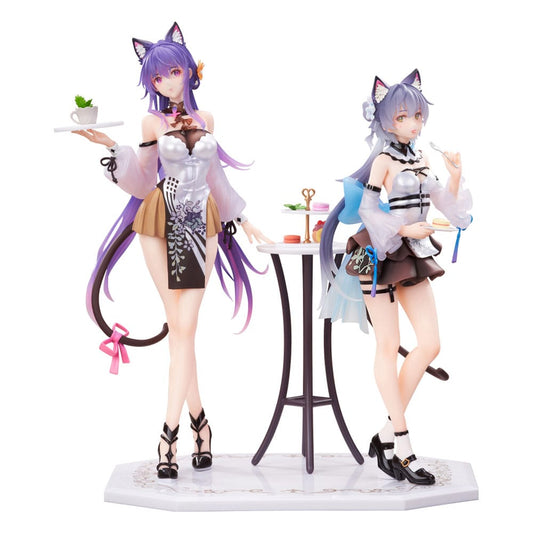 VSinger Luo Tianyi & Mo Qingxian Statuen 1/7 2er-Pack Luo Tianyi & Mo Qingxian Tea Time Melody Ver. - Smalltinytoystore