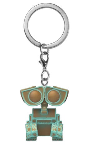 Wall-E POP! Vinyl Schlüsselanhänger 4 cm Wall-E (Patina) Display (12) - Smalltinytoystore