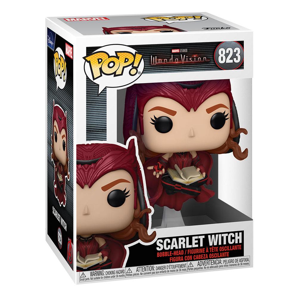 WandaVision POP! TV Vinyl Figur Scarlet Witch 9 cm - Smalltinytoystore