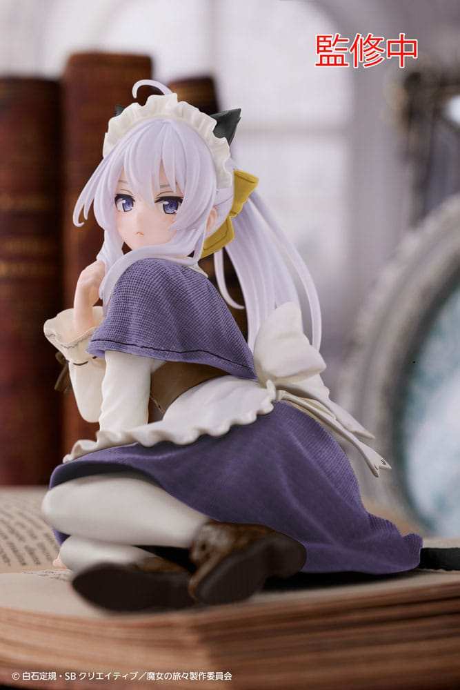 Wandering Witch: The Journey of Elaina PVC Statue Elaina Cat Maid Ver. Renewal Edition 18 cm - Smalltinytoystore