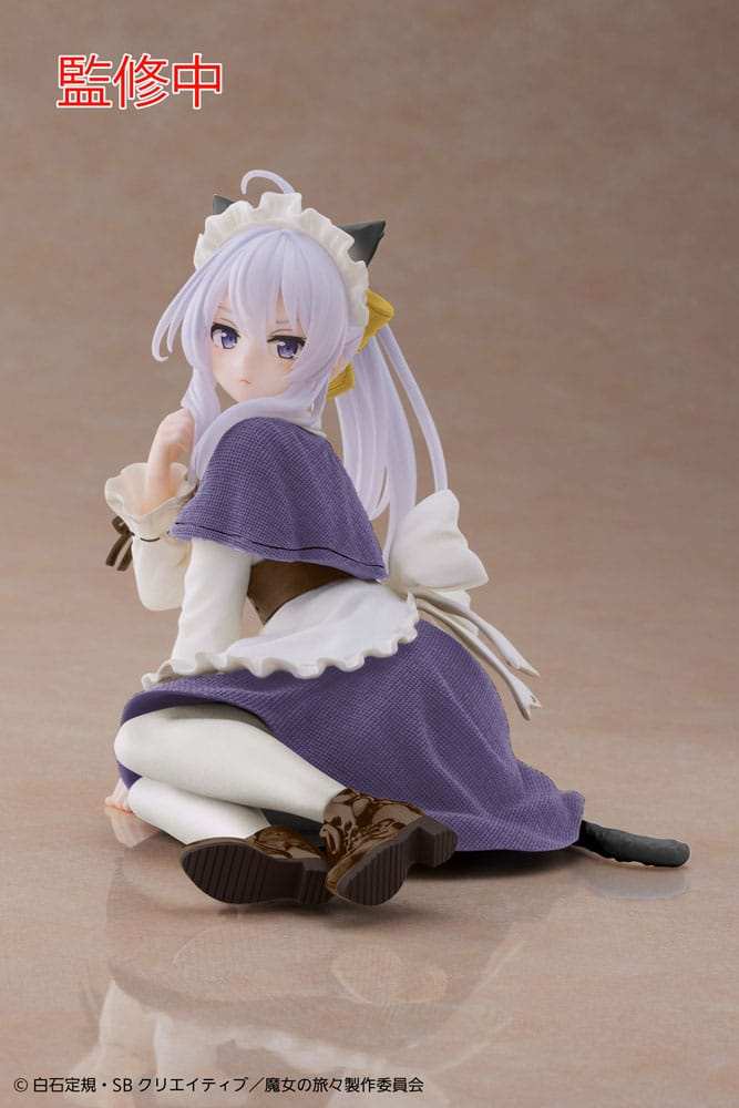 Wandering Witch: The Journey of Elaina PVC Statue Elaina Cat Maid Ver. Renewal Edition 18 cm - Smalltinytoystore