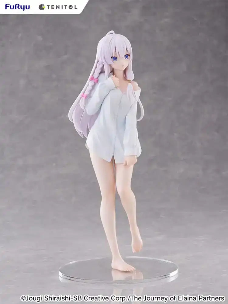 Wandering Witch: The Journey of Elaina Tenitol Tall PVC Statue Elania Shirt Ver. 30 cm - Smalltinytoystore