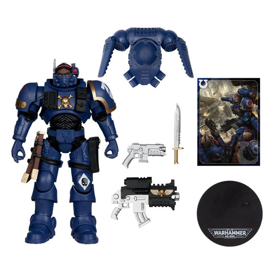Warhammer 40,000 Actionfigur Lieutenant in Phobos Armor (Ultramarines) 18 cm - Smalltinytoystore