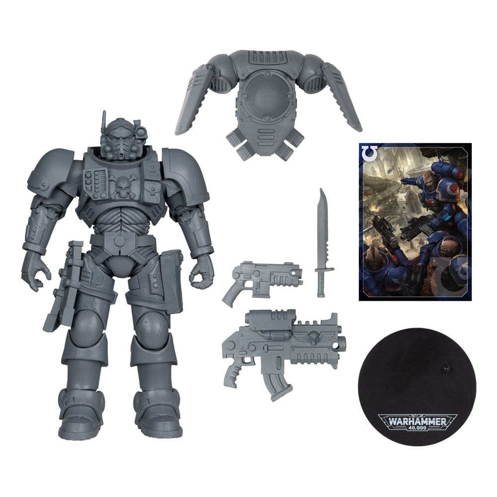 Warhammer 40,000 Actionfigur Lieutenant in Phobos Armor (Ultramarines) (Artist Proof) 18 cm - Smalltinytoystore