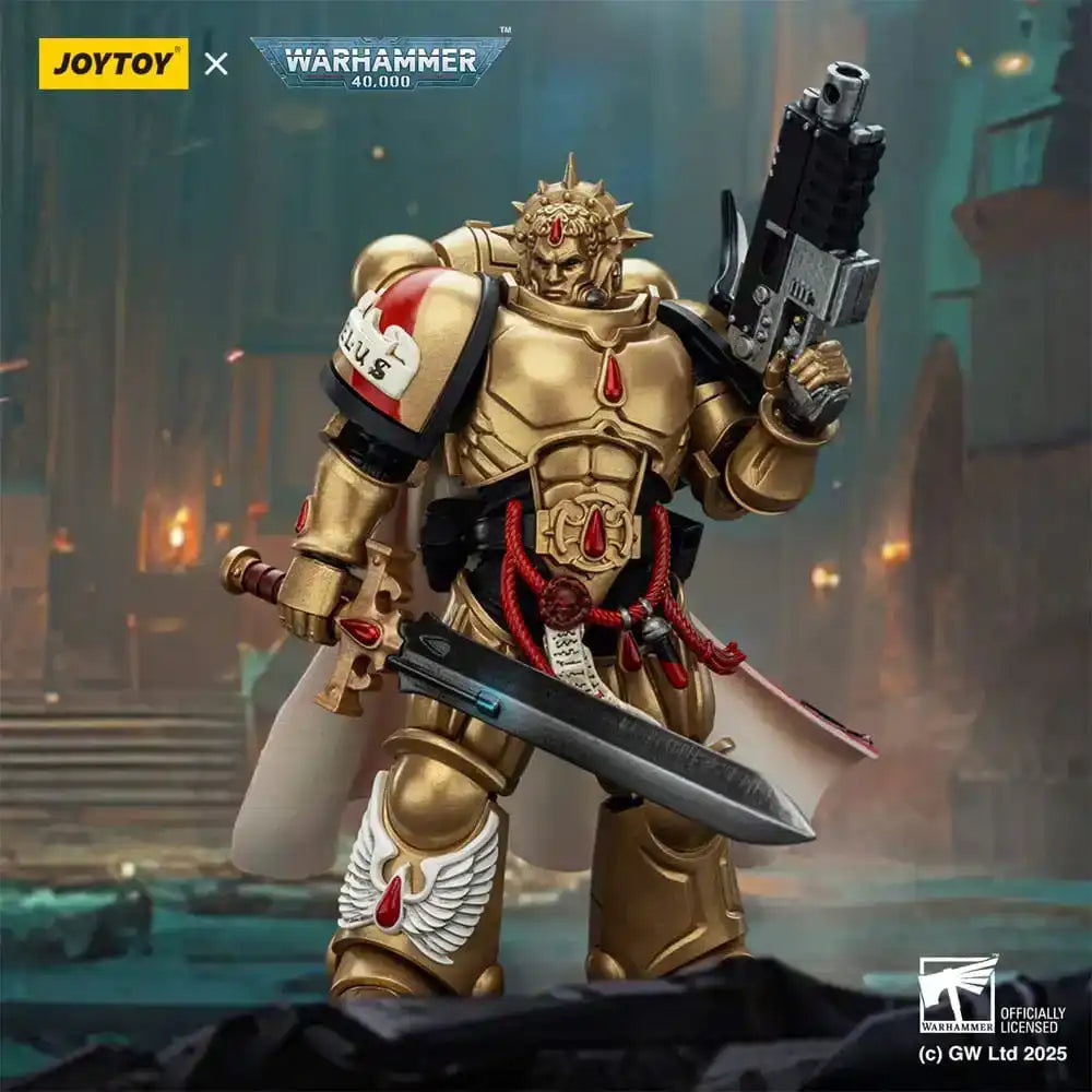 Warhammer 40,000: Combat Patrol Blood Angels Actionfigur Captain with Heavy Bolt Pistol & Power Sword 20 cm - Smalltinytoystore