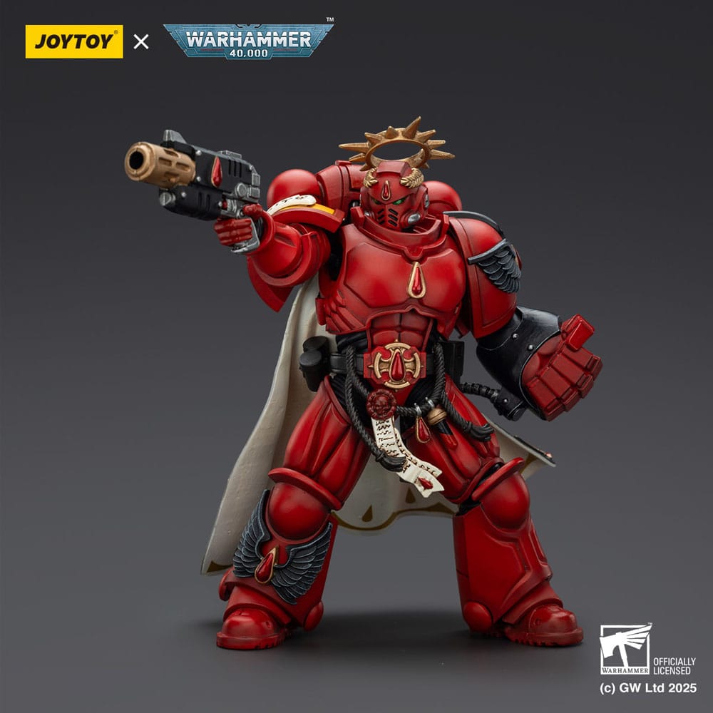 Warhammer 40,000: Combat Patrol Blood Angels Actionfigur Captain with Inferno Pistol & Power Fist 20 cm - Smalltinytoystore