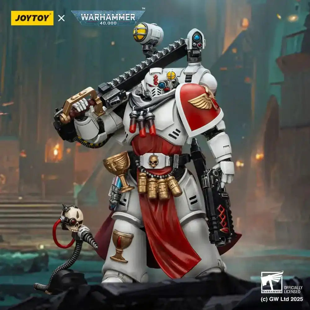 Warhammer 40,000: Combat Patrol Blood Angels Actionfigur Sanguinary Priest with Heavy bolt pistol chainsword and narthecium 20 cm - Smalltinytoystore