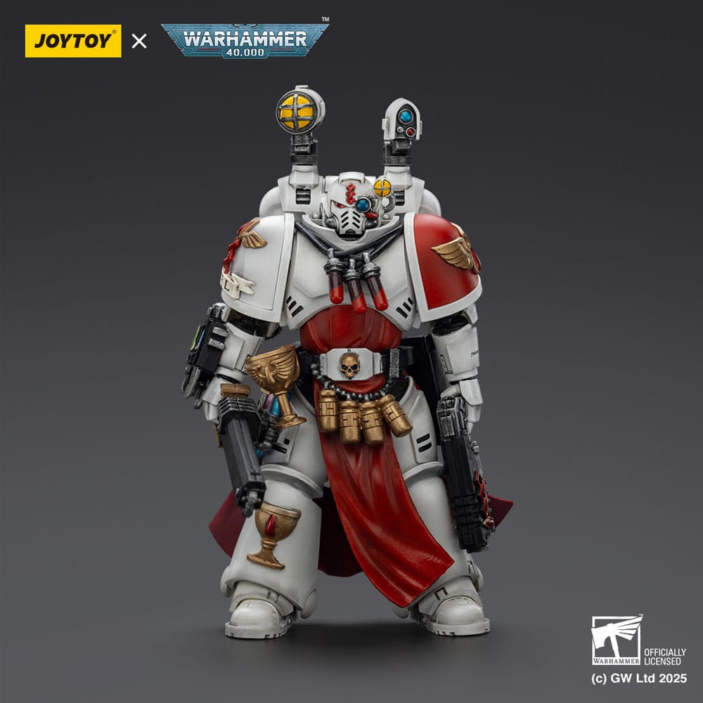 Warhammer 40,000: Combat Patrol Blood Angels Actionfigur Sanguinary Priest with Heavy bolt pistol chainsword and narthecium 20 cm - Smalltinytoystore