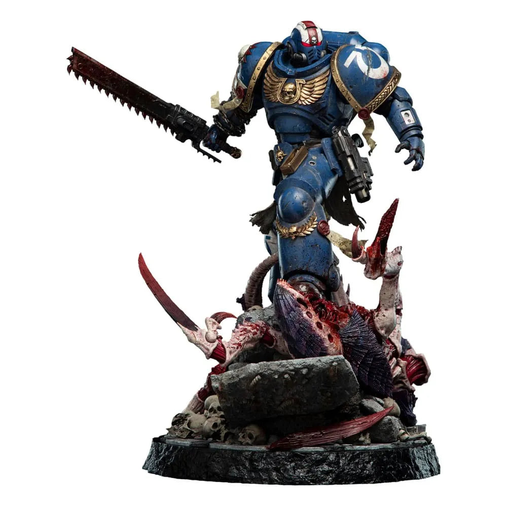 Warhammer 40,000: Space Marine 2 Statue 1/6 Lieutenant Titus Battleline Edition 63 cm - Smalltinytoystore
