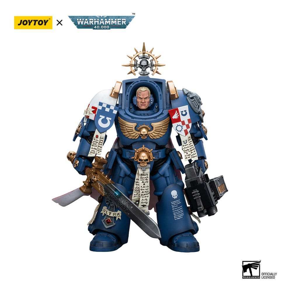 Warhammer 40k 1/18 Ultramarines Terminator Captain Severus Agemman 12 cm - Smalltinytoystore