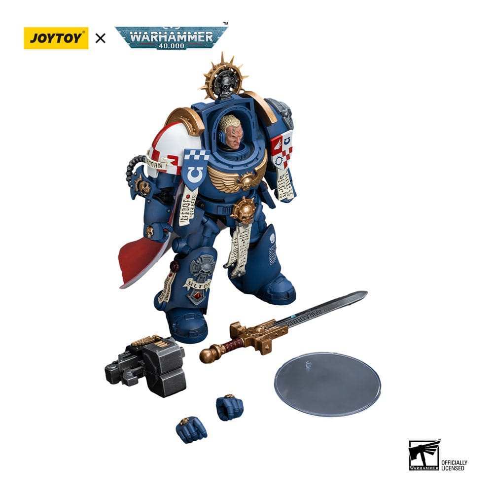 Warhammer 40k 1/18 Ultramarines Terminator Captain Severus Agemman 12 cm - Smalltinytoystore