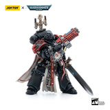 Warhammer 40k Actionfigur 1/18 Black Templars Sword Brethren Brother Lombast 12 cm - Smalltinytoystore
