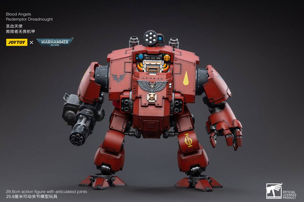 Warhammer 40k Actionfigur 1/18 Blood Angels Redemptor Dreadnought 30 cm - Smalltinytoystore