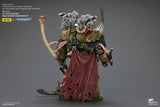 Warhammer 40k Actionfigur 1/18 Death Guard Deathshroud Terminator Championwith Manreaper and Plaguespurter Gauntlets 14 cm