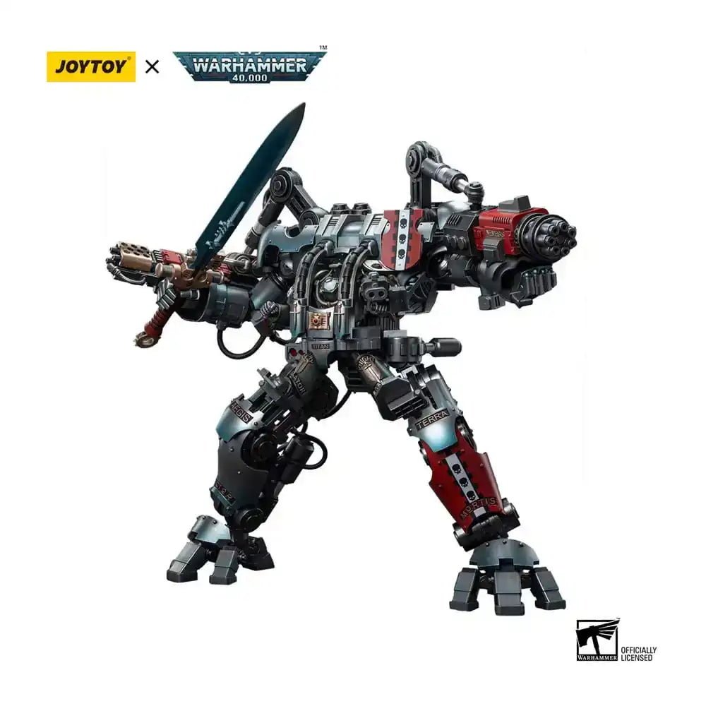 Warhammer 40k Actionfigur 1/18 Grey Knights Nemesis Dreadknight (Including Grey Knights Terminator Caddon Vibova) 12 cm - Smalltinytoystore