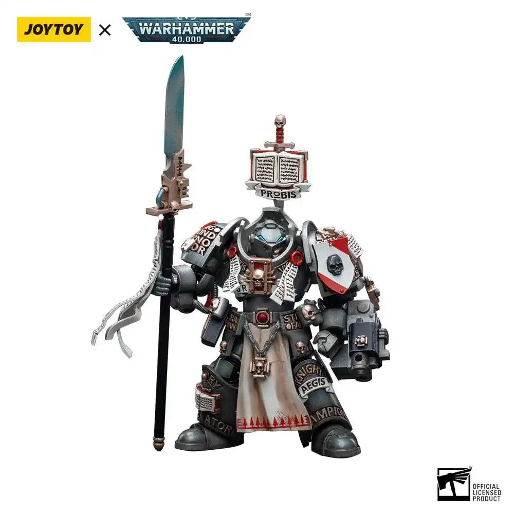 Warhammer 40k Actionfigur 1/18 Grey Knights Terminator Jaric Thule 13 cm - Beschädigte Verpackung - Smalltinytoystore