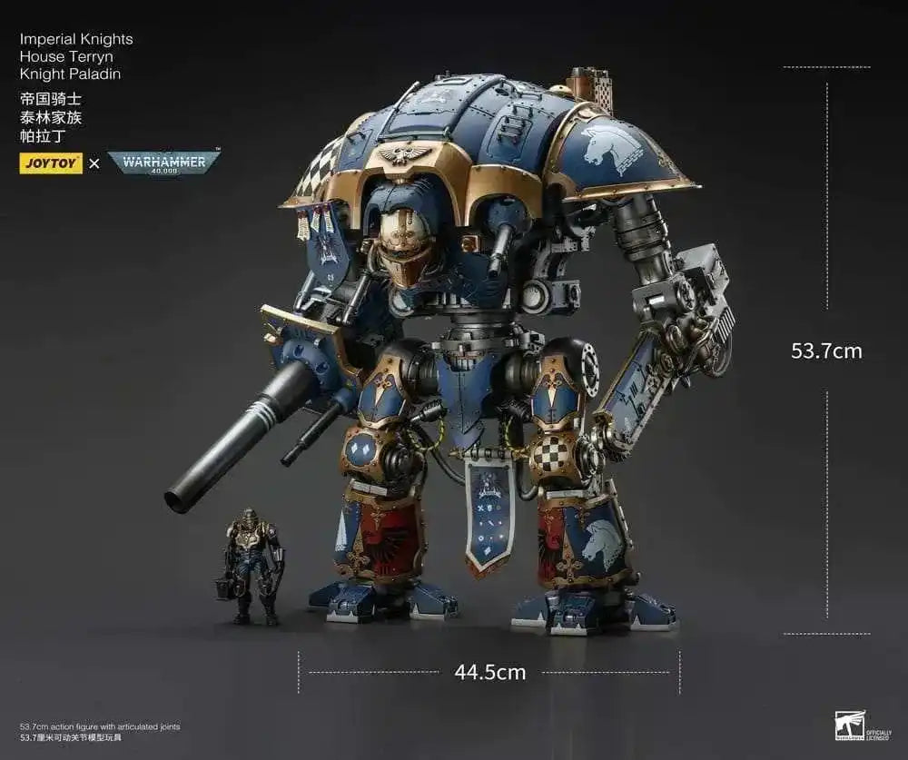 Warhammer 40k Actionfigur 1/18 Imperial Knights House Terryn Knight Paladin 54 cm - Smalltinytoystore