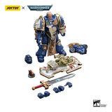 Warhammer 40k Actionfigur 1/18 Ultramarines Primaris Captain with Relic Shield and Power Sword 12 cm - Smalltinytoystore