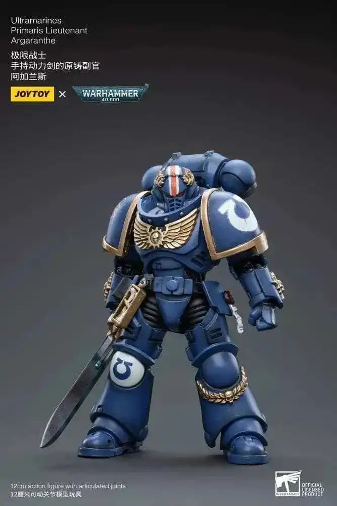 Warhammer 40k Actionfigur 1/18 Ultramarines Primaris Lieutenant Argaranthe 12 cm - Smalltinytoystore