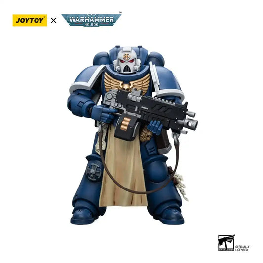 Warhammer 40k Actionfigur 1/18 Ultramarines Sternguard Veteran with Auto Bolt Rifle 12 cm - Smalltinytoystore