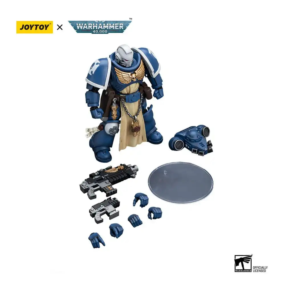 Warhammer 40k Actionfigur 1/18 Ultramarines Sternguard Veteran with Bolt Rifle 12 cm - Smalltinytoystore