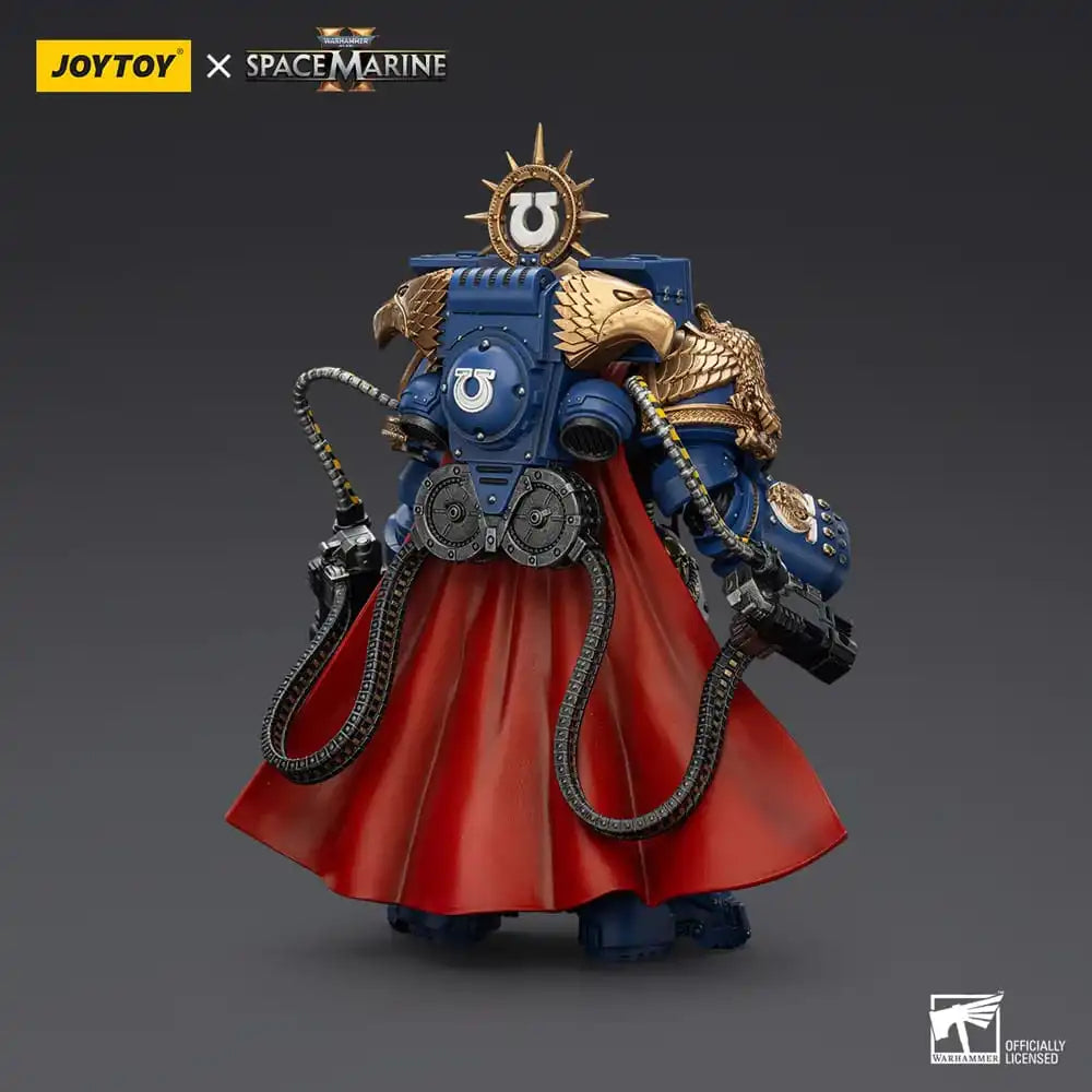 Warhammer 40k Actionfigur Ultramarines Marneus Calgar Chapter Master with MKX Gravis Armour and Gauntlets of Ultramar 20 cm - Smalltinytoystore