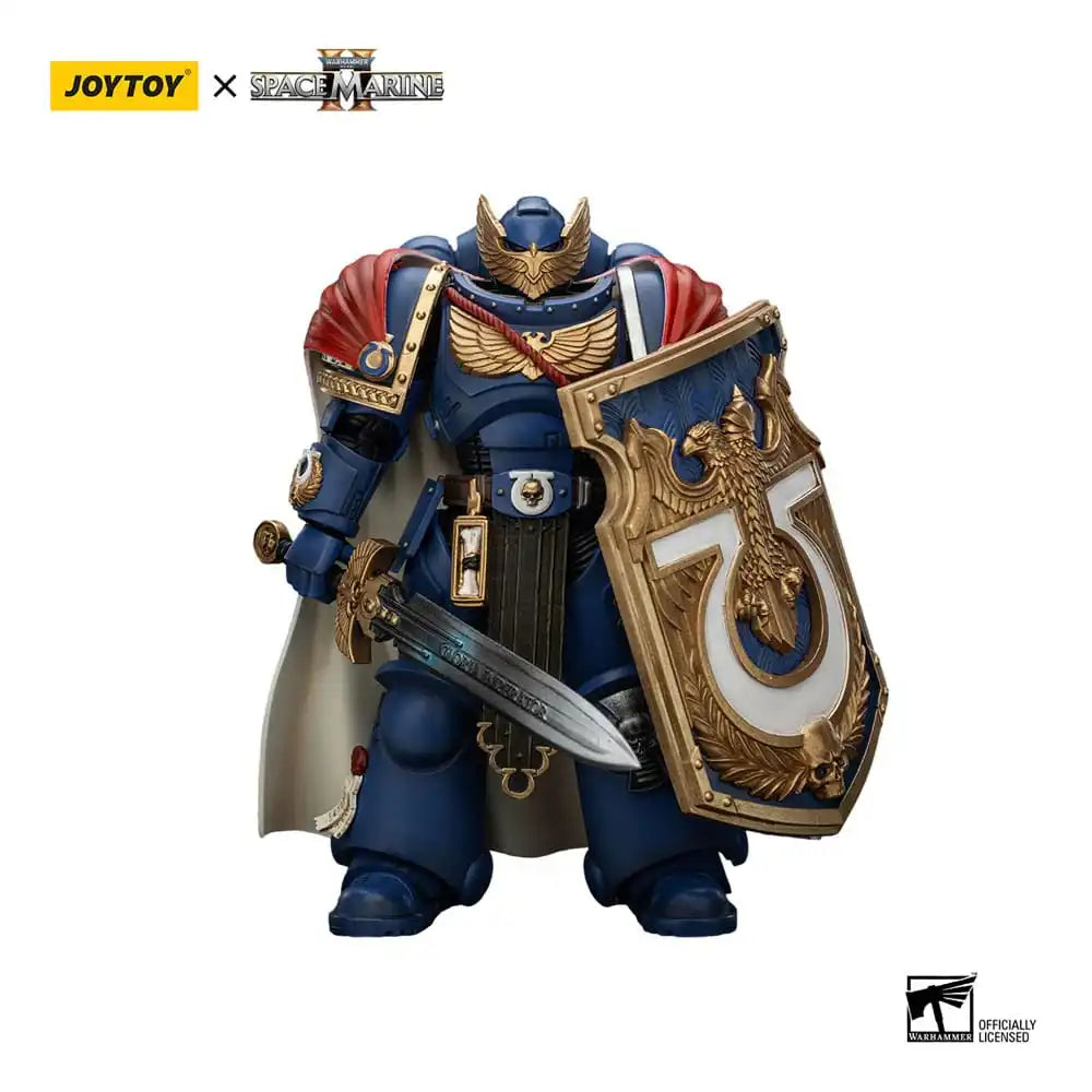 Warhammer 40k Actionfigur Ultramarines Victrix Honour Guardwith Storm Shield And Power Sword 20 cm - Smalltinytoystore