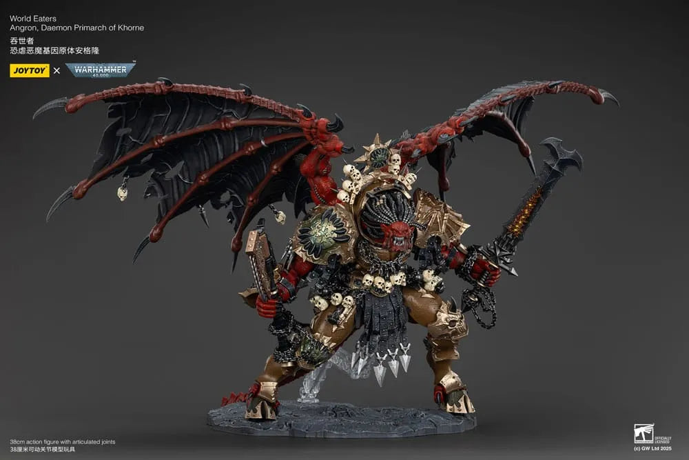Warhammer 40k Actionfigur World Eaters Angron Daemon Primarch of Khorne 48 cm - Smalltinytoystore
